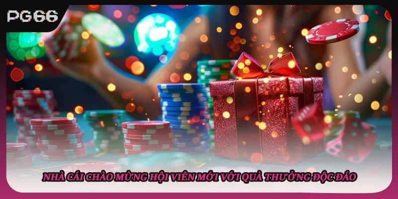 Nhà cái chào mừng hội viên mới với quà thưởng độc đáo