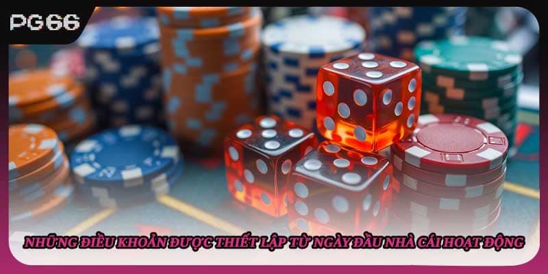 Những điều khoản được thiết lập từ ngày đầu nhà cái hoạt động